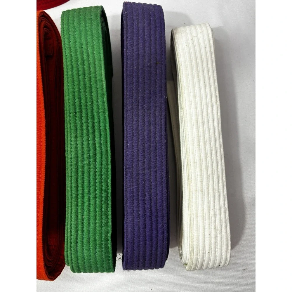 9 Karate Belts Different Levels Martial Arts‎ Taekwondo Martial Arts